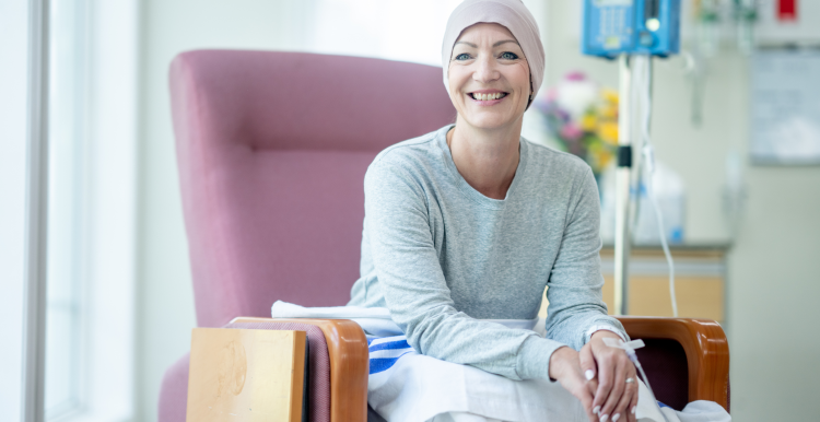 Paciente contente com o tratamento que recebeu